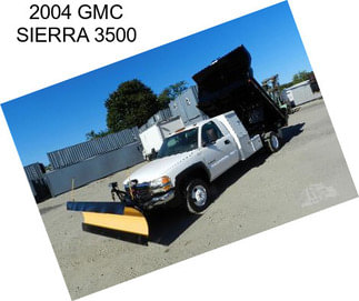 2004 GMC SIERRA 3500