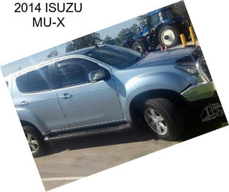 2014 ISUZU MU-X