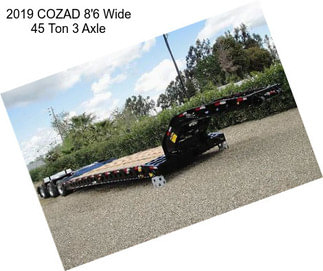 2019 COZAD 8\'6\