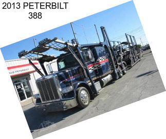 2013 PETERBILT 388