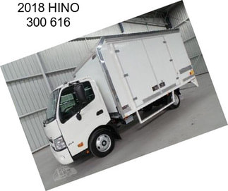 2018 HINO 300 616