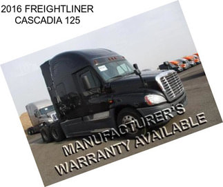 2016 FREIGHTLINER CASCADIA 125