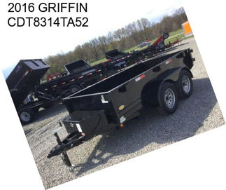 2016 GRIFFIN CDT8314TA52