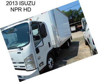 2013 ISUZU NPR HD