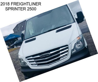 2018 FREIGHTLINER SPRINTER 2500