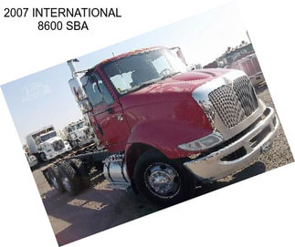 2007 INTERNATIONAL 8600 SBA