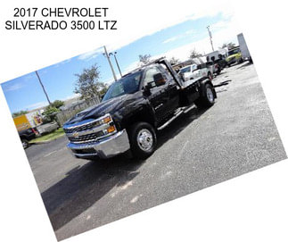 2017 CHEVROLET SILVERADO 3500 LTZ