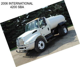 2006 INTERNATIONAL 4200 SBA