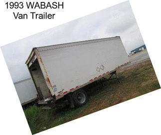 1993 WABASH Van Trailer