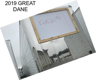 2019 GREAT DANE