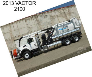 2013 VACTOR 2100