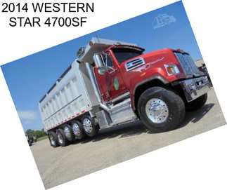 2014 WESTERN STAR 4700SF