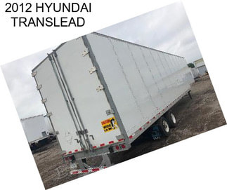 2012 HYUNDAI TRANSLEAD