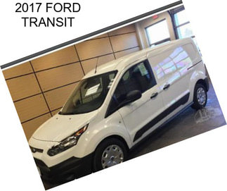 2017 FORD TRANSIT