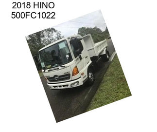 2018 HINO 500FC1022