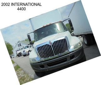 2002 INTERNATIONAL 4400