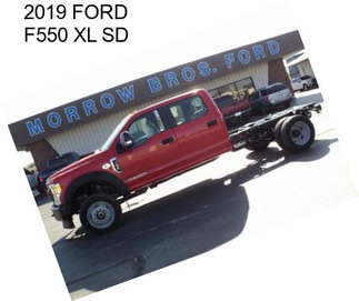 2019 FORD F550 XL SD