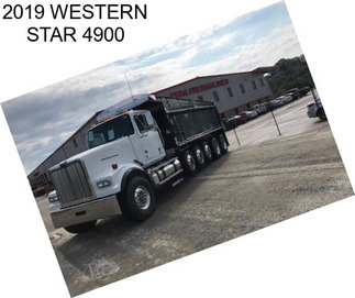 2019 WESTERN STAR 4900