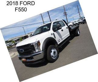 2018 FORD F550