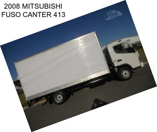 2008 MITSUBISHI FUSO CANTER 413