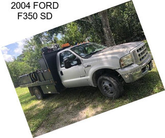 2004 FORD F350 SD