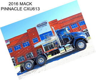 2016 MACK PINNACLE CXU613