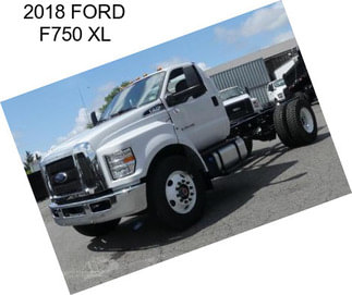 2018 FORD F750 XL