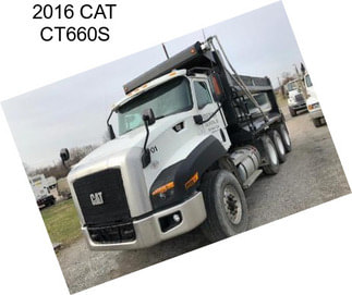 2016 CAT CT660S