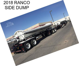 2018 RANCO SIDE DUMP