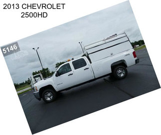 2013 CHEVROLET 2500HD