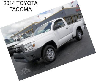 2014 TOYOTA TACOMA