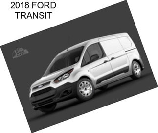 2018 FORD TRANSIT