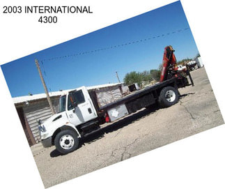 2003 INTERNATIONAL 4300