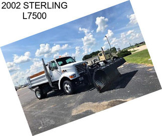 2002 STERLING L7500