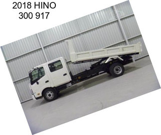 2018 HINO 300 917