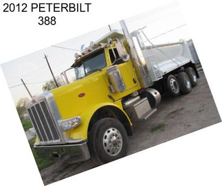 2012 PETERBILT 388