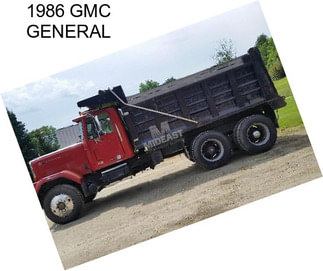 1986 GMC GENERAL