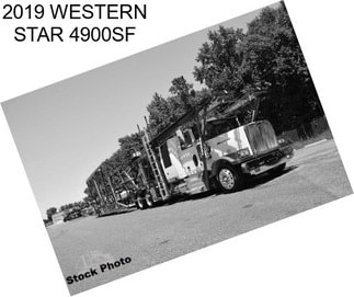 2019 WESTERN STAR 4900SF