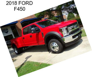 2018 FORD F450