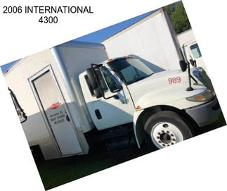 2006 INTERNATIONAL 4300