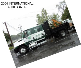 2004 INTERNATIONAL 4300 SBA LP