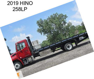 2019 HINO 258LP