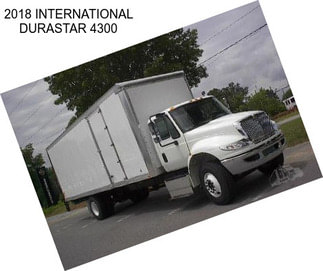 2018 INTERNATIONAL DURASTAR 4300