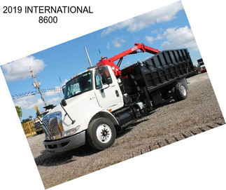 2019 INTERNATIONAL 8600