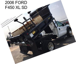 2006 FORD F450 XL SD