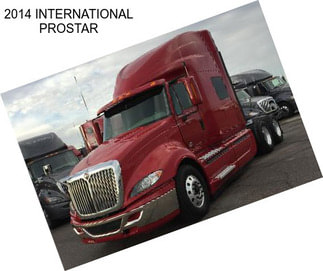 2014 INTERNATIONAL PROSTAR