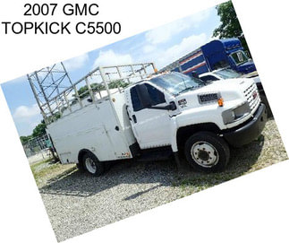 2007 GMC TOPKICK C5500