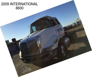 2009 INTERNATIONAL 8600