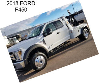 2018 FORD F450