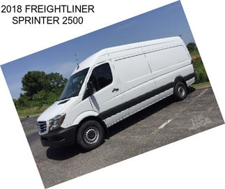 2018 FREIGHTLINER SPRINTER 2500